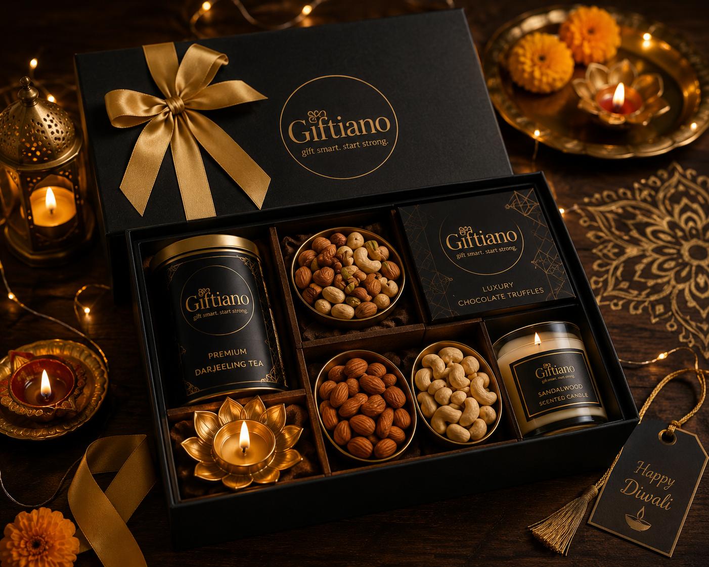 Festive gifting arrangement